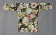 画像1: 2022新作鯉口シャツ【大菊/黒系】 (1)