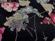 画像3: 2022新作鯉口シャツ【黒地系　獅子牡丹】 (3)
