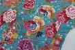 画像3: 2022新作鯉口シャツ【紗綾形に薔薇と源氏車/水色系】 (3)