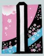 画像2: 【和太鼓法被】人気の桜　もちろん男女兼用　ハッピ はっぴ 半纏　和太鼓ハッピ (2)